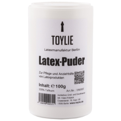 Toylie «Latex-Puder» 100g, zur Latexpflege und als Anziehhilfe für Latexkleidung