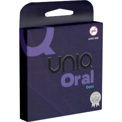 UNIQ «Oral Love» 3 extrem dünne, latexfreie und absolut geruchslose Lecktücher