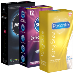 Kondomotheke® B3 XXL Mix C - 3x extra large condoms (34 condoms)