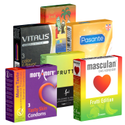 Kondomotheke® Fruity Tasty Mega Mix SIXPACK