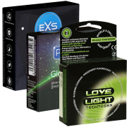 Kondomotheke® Glow Mix Nr.1 - Leuchtkondome