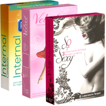 Kondomotheke® Ladies Mix No.2 - 3x female condoms (9 pieces)