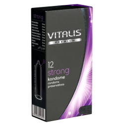 Vitalis PREMIUM «Strong» 12 extra sichere Kondome für wilde Stellungen