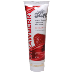 Wet Stuff «Strawberry» 100g fruity lubricant with strawberry flavour