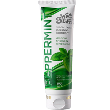 Wet Stuff «Peppermint» 100g cooling lubricant with tingling peppermint flavour