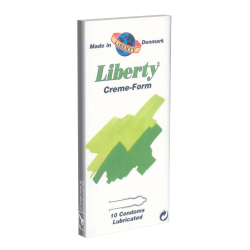 Worlds Best «Liberty Cream Form» 10 anatomisch geformte Kondome mit viel Gleitgel