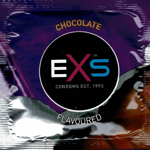 EXS Vorratsbeutel «Chocolate» 100 Kondome mit Schoko Geschmack