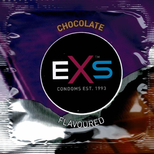 EXS «Chocolate» 100 tasty condoms, bulk pack