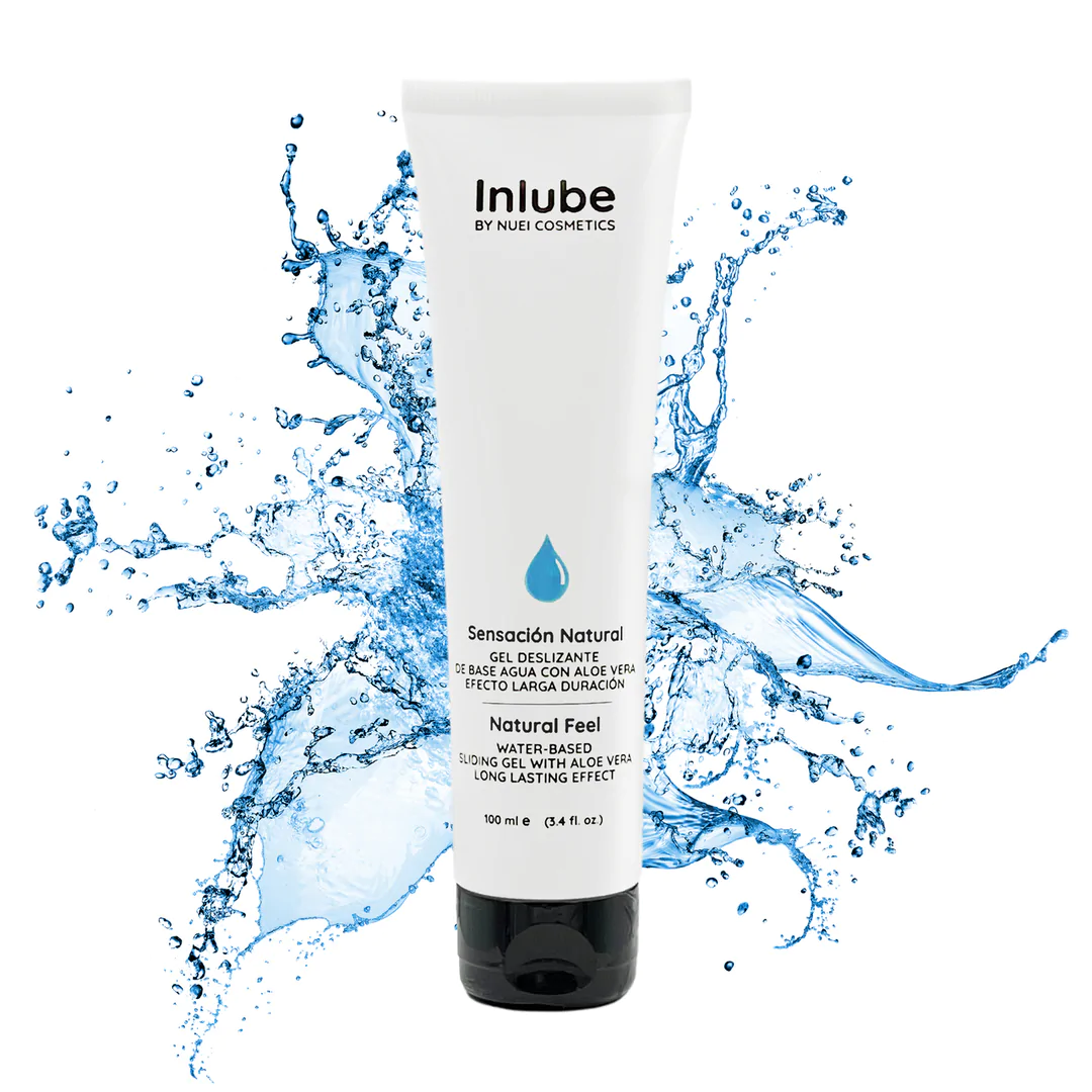INLUBE «Sensación Natural» Natural Feel - mit Aloe Vera, langanhaltendes Gleitgel auf Wasserbasis, 100ml (1)