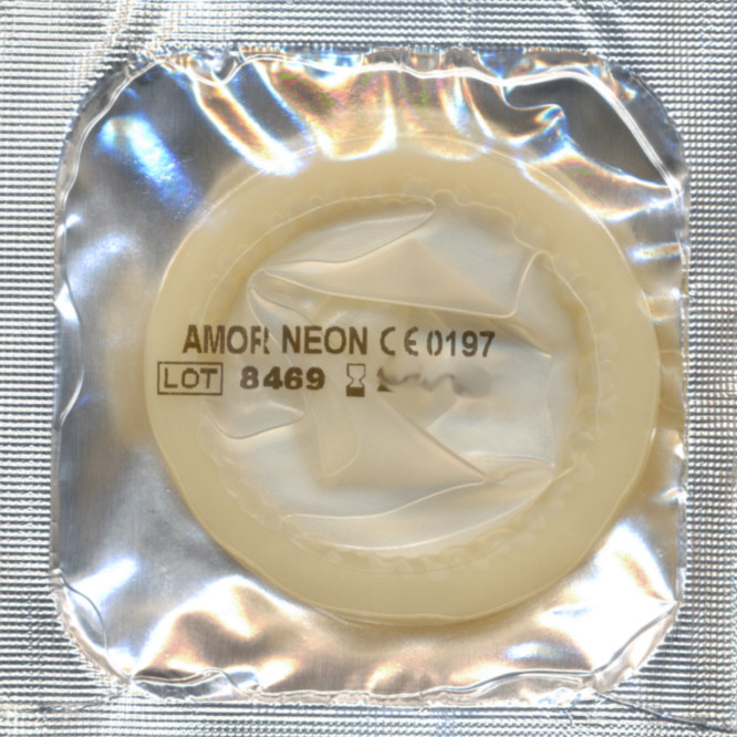 Amor «Neon» 6 glowing condoms for fluorescent pleasure