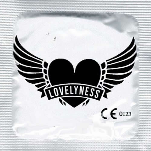 Lovelyness «Banana» 1 delicious condom with extremely fruity flavour during the act of love