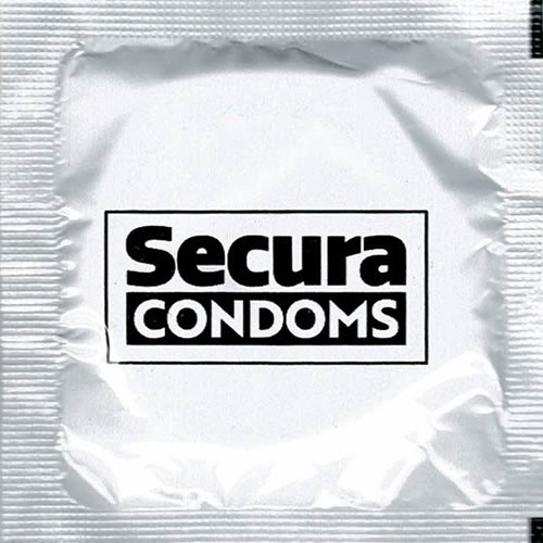 Secura «Extra Safe» 100 extra thick condoms for increased safety during anal sex