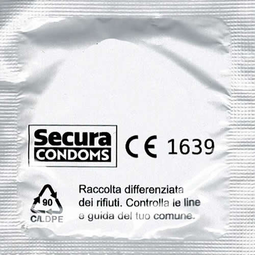 Secura «Extra Safe» 100 extra thick condoms for increased safety during anal sex