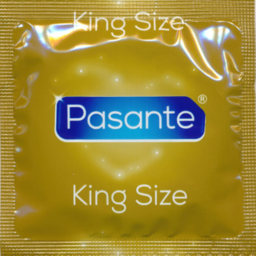 Pasante «King Size» (Vorratspackung) 144 extra große XXL-Kondome für Männer, die mehr Platz brauchen