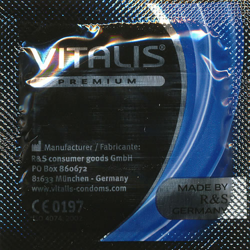 Vitalis PREMIUM «Delay & Cooling» 3 verzögernde Kondome mit erregendem Kälte-Effekt