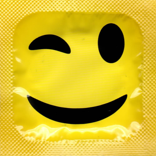 EXS Vorratsbeutel «Emoji» 144 freche Kondome für noch mehr Spaß