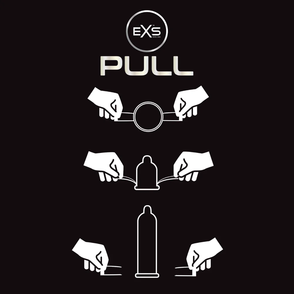 EXS «Pull» Non Latex, 6 latexfreie, absolut geruchlose Kondome (1)