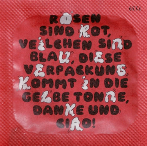 Einhorn Condoms «CLASSICO» 13 vegane Kondome in der Chipstüte