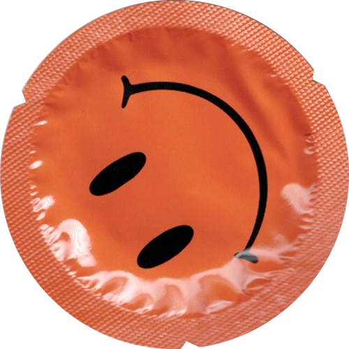 EXS «Smiley Face» 12 glückliche Kondome (Rundfolien)