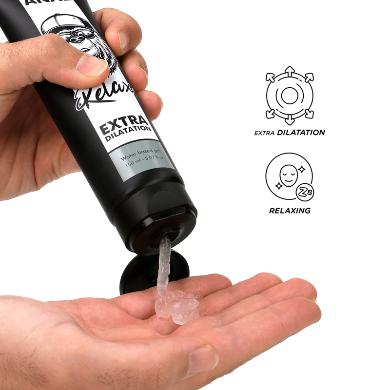 Black Hole «Extra Dilatation» Anal Relax Gel 150ml wasserbasiertes Gleitgel für Analsex