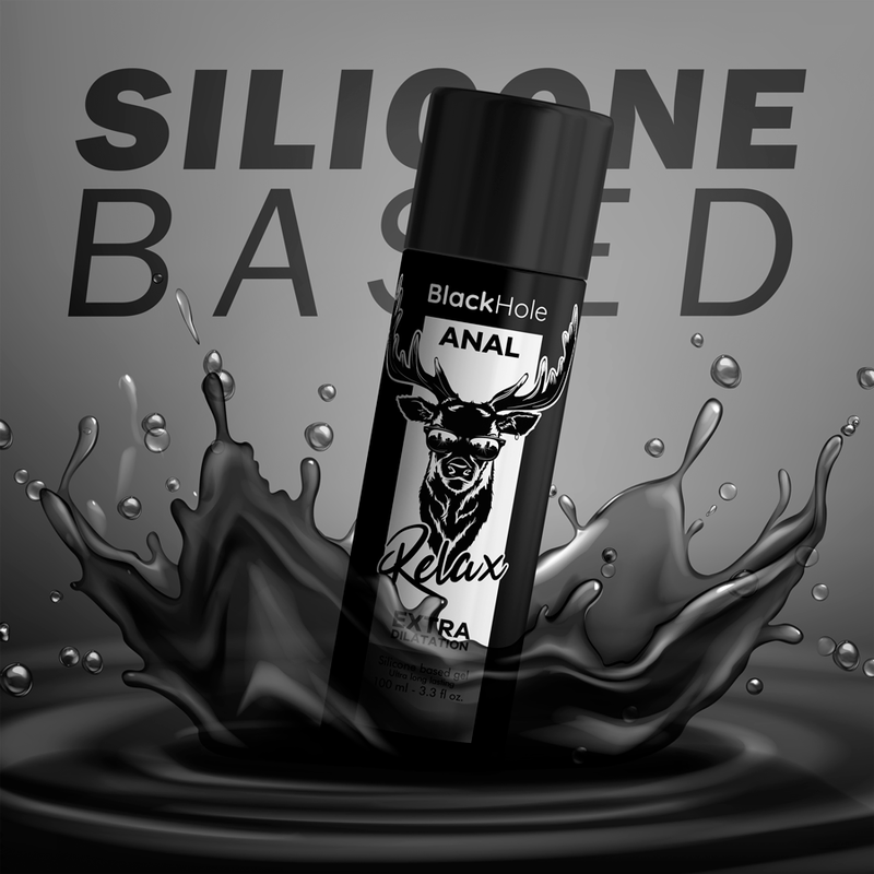 Black Hole «Silicone Extra Dilatation» Anal Relax Gel 100ml silikonbasiertes Gleitgel für Analsex