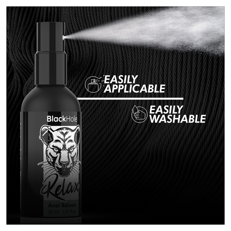 Black Hole «Anal Relaxer Spray» 30ml Intimspray für mehr Entspannung beim Analsex