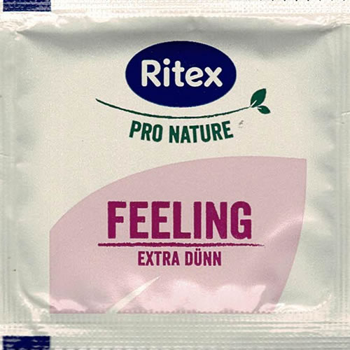 Ritex Pro Nature «Feeling» 8 naturfreundliche Kondome für viel Gefühl mit innovativer Verpackung aus nachwachsenden Rohstoffen