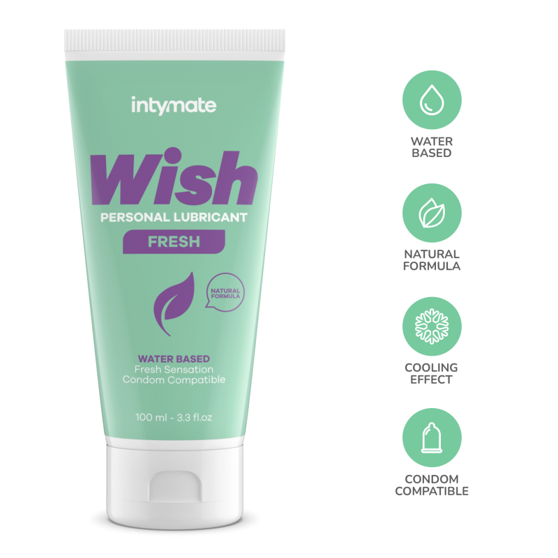 Intymate «Wish» Fresh, 100ml stimulierendes Gleitgel mit Kälte-Effekt