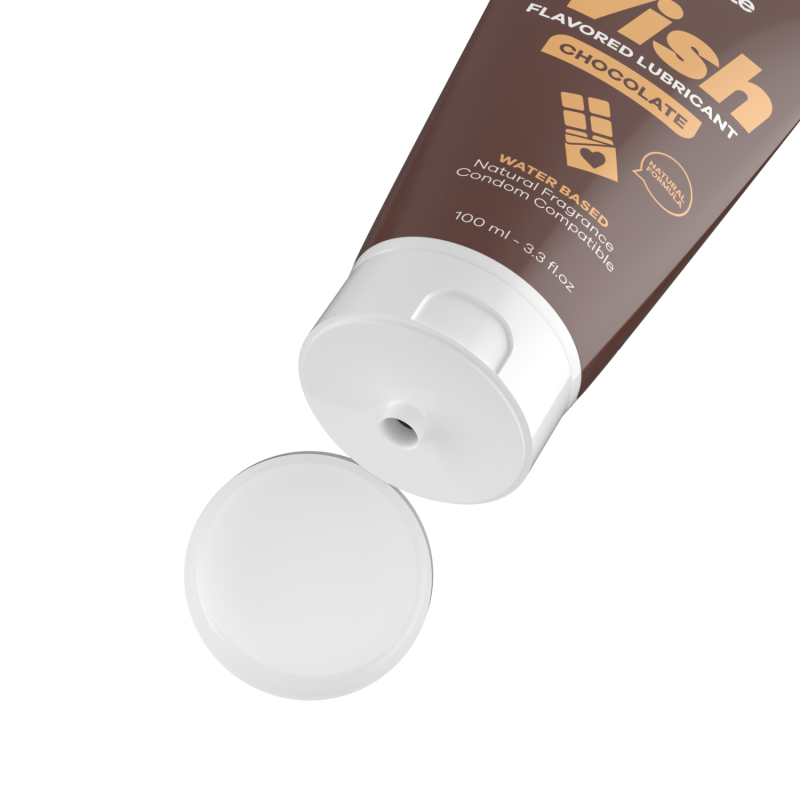 Intymate «Wish» Chocolate, 100ml wasserbasiertes Gleitgel mit Schokogeschmack