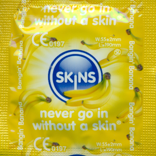 Skins «Flavoured» 8 aromatisierte Kondome, Mix ohne Latexgeruch