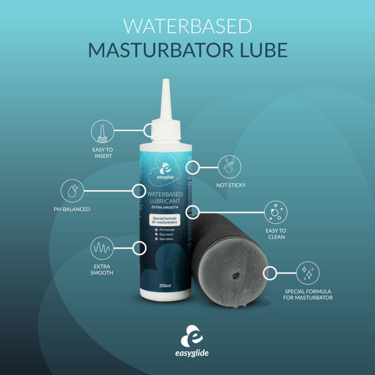 Easyglide «Masturbator Lubricant» 250ml Gleitgel speziell für Mastubatoren