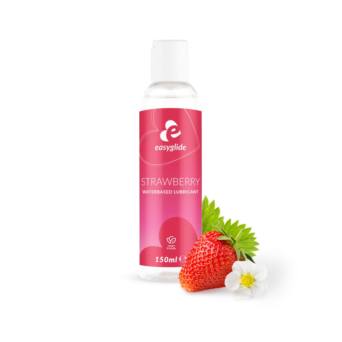 Easyglide «Strawberry Lubricant» 150ml Aroma-Gleitgel für den Mund und die Vagina
