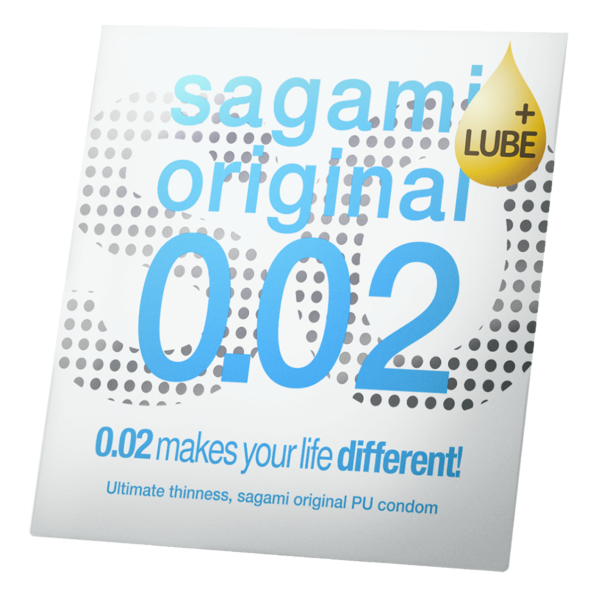 Sagami «Original Extra Lubricated» latexfrei, 1 extra feuchtes, ultradünnes Kondom für Latex-Allergiker (4)