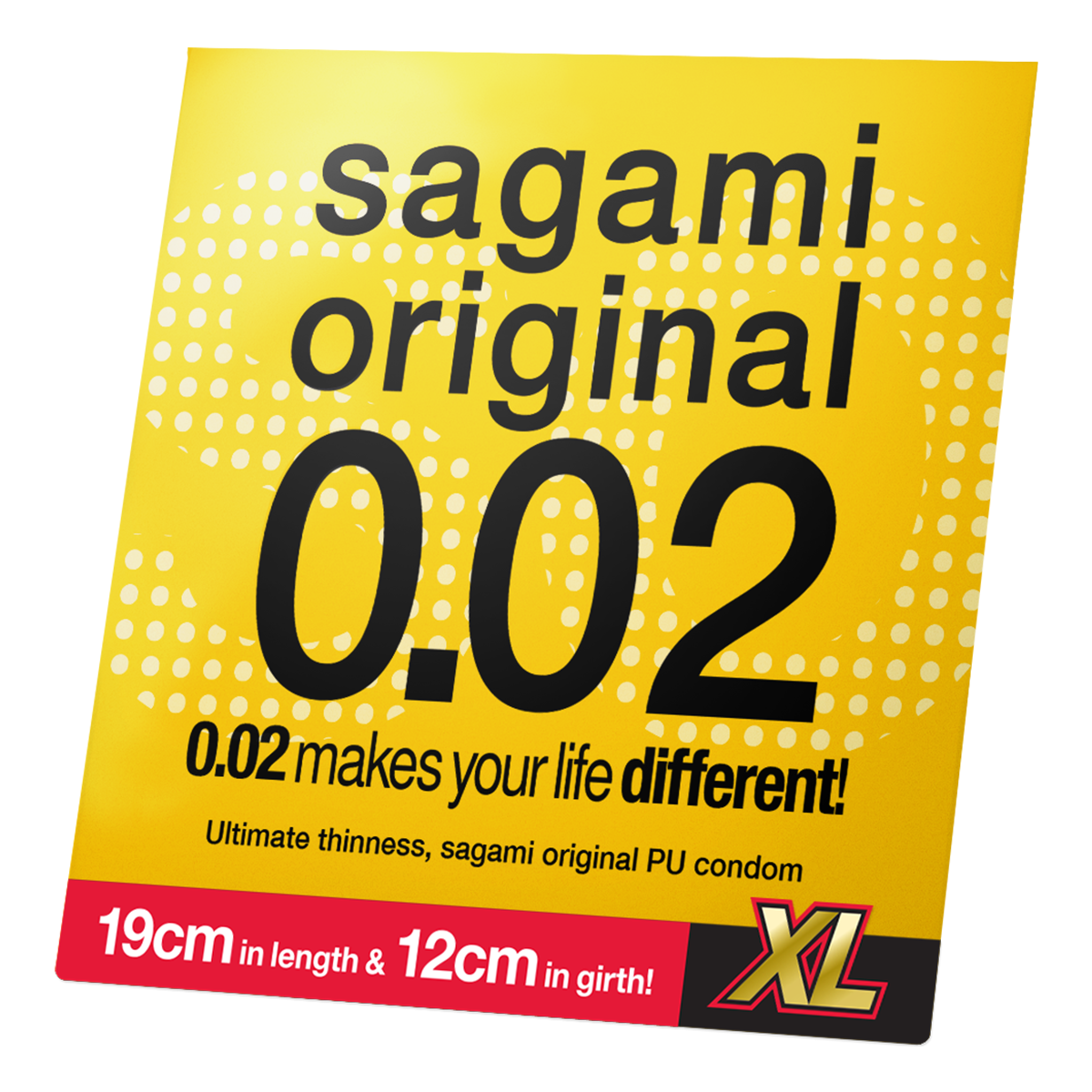 Sagami «Original XL-Size» latexfrei, 1 besonders großes Kondom für Latex-Allergiker (10)