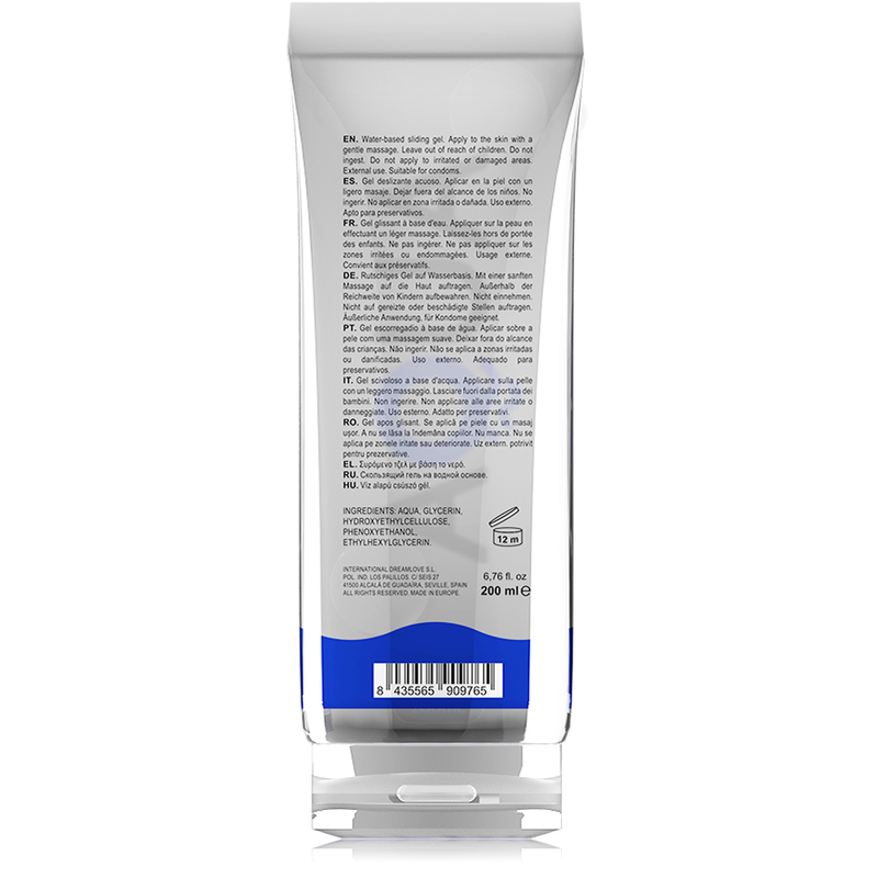 AQUA «Waterbased Lubricant» 200ml wasserbasiertes Gleitgel für natürliche Intim-Momente