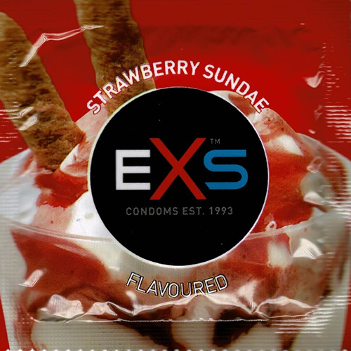 EXS «Mixed Flavoured» 144 tasty condoms in the unique mix, clinic pack