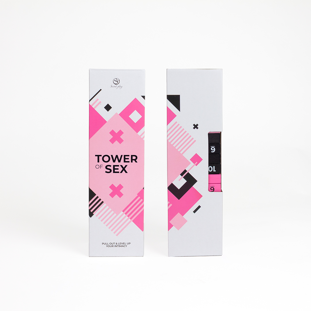 Secret Play «Tower of Sex» erotisches Spiel für Paare, mit Glück und Geschick zum Happy End