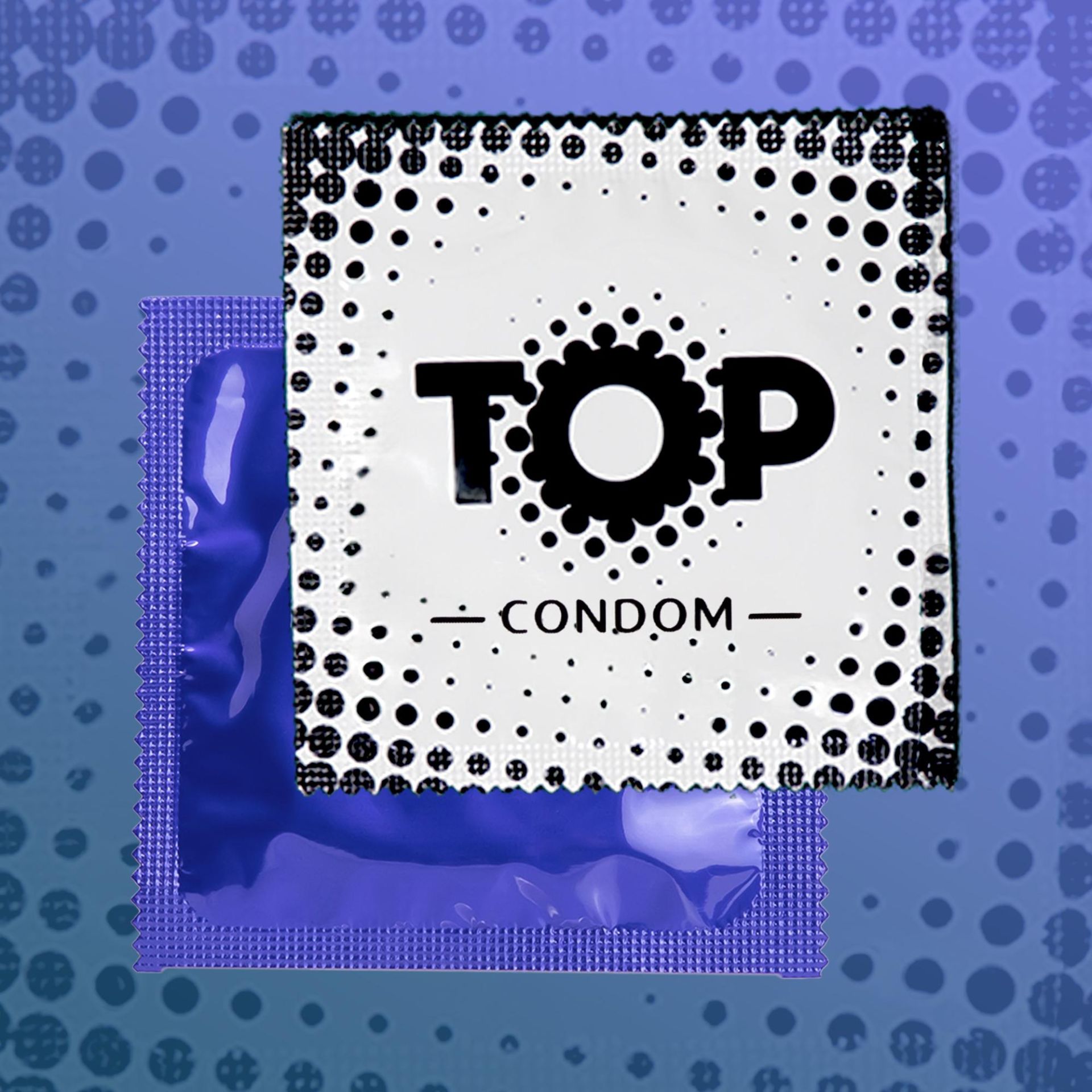 TOP «Azur Dream» Extra Wet, 100 extrafeuchte Kondome für spontane Intimität