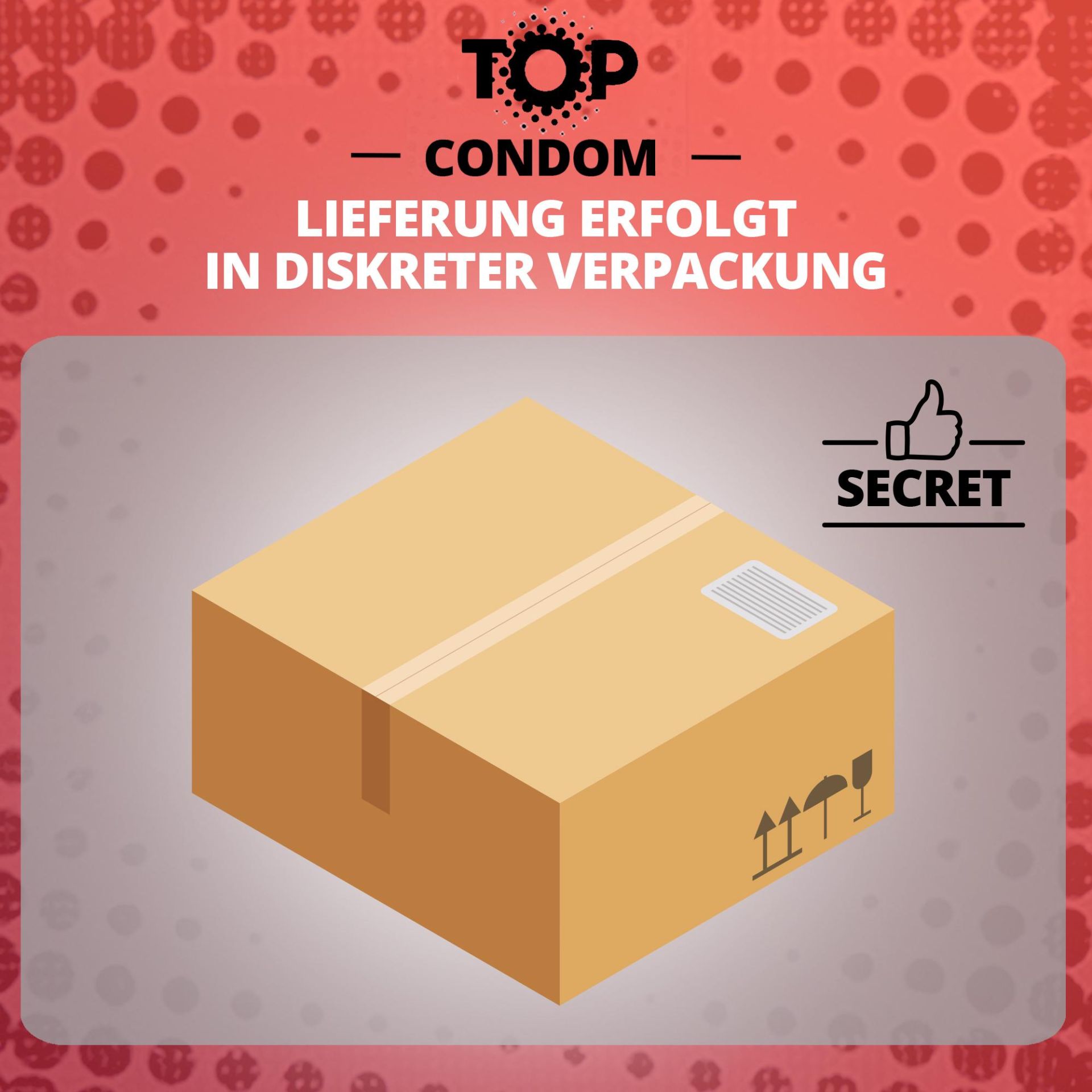 TOP «Berry Exciting» Red Strawberry, 12 rote Kondome mit Erdbeergeschmack