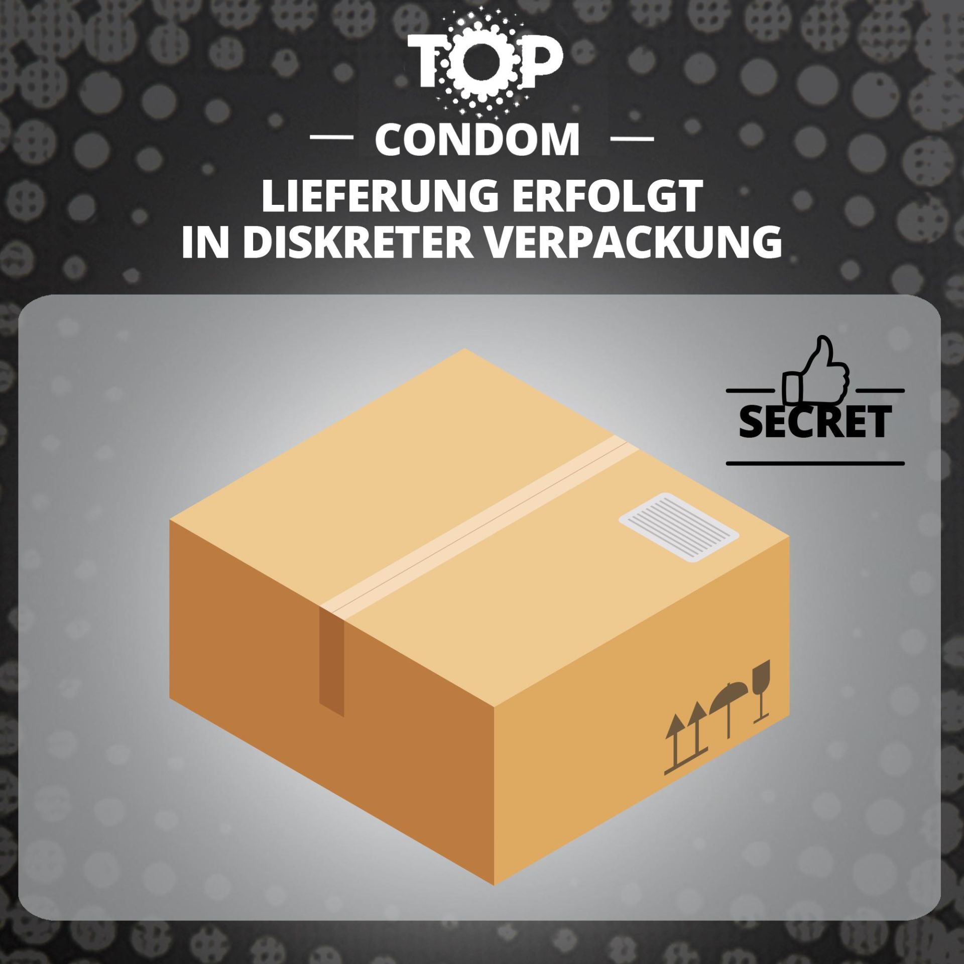 TOP «I Like It Rough» Extra Strong, 40 Kondome mit extrem hoher Wandstärke