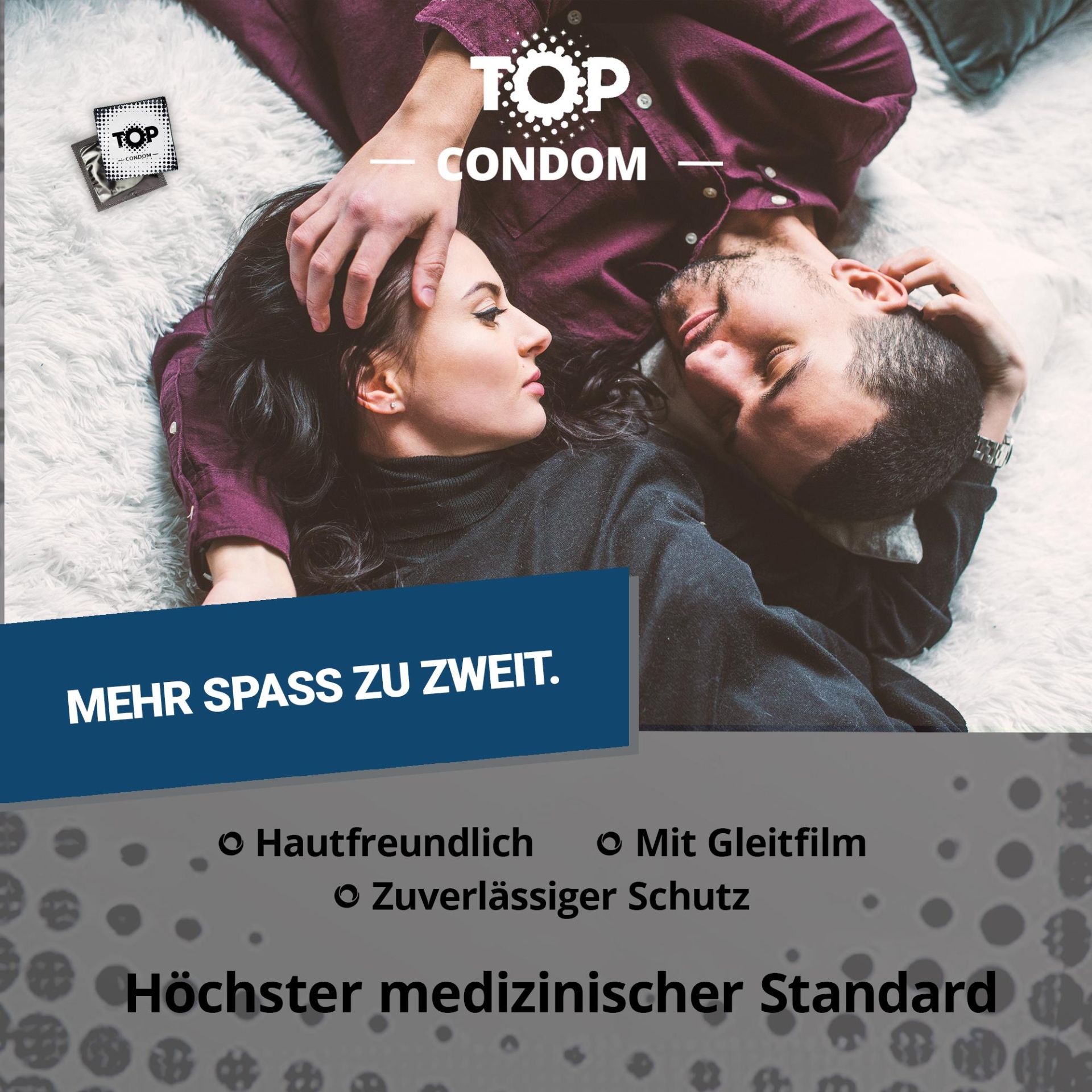 TOP «Big Bang» XXL, 12 Kondome mit mehr Komfort für große Größen