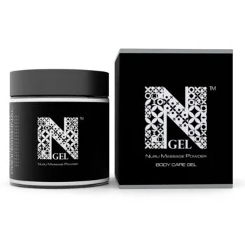 NGel «Professional» Nuru Massage Powder, für bis zu 45 L Ganzkörper-Massagegel mit Nori & Aloe Vera, 450g