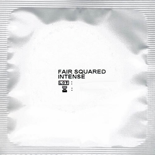 Fair Squared «Intense» 10 vegane und stimulierende Fair-Trade-Kondome