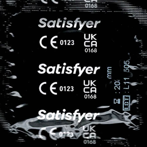 Satisfyer «Premium Condoms 56» 100 Lovetoy-kompatible Kondome in Größe L