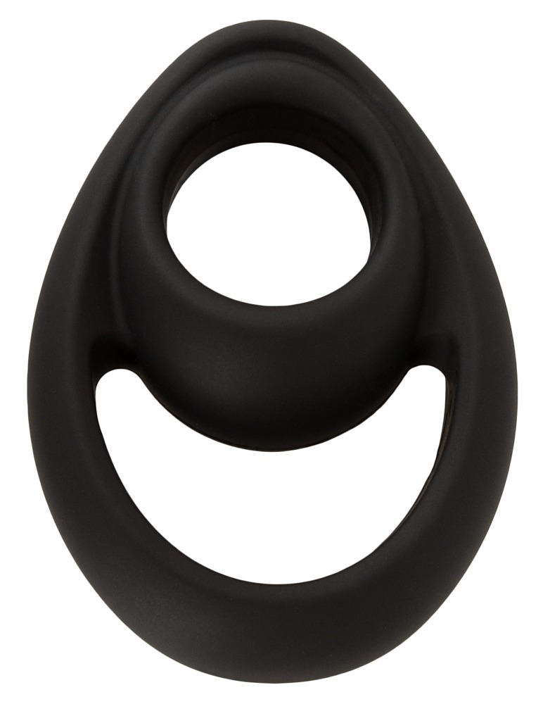 Erecto Liquid Silicone «Cock & Ball Ring 2» seidig-weicher Penis- und Hodenring für ein aufregendes Tragegefühl