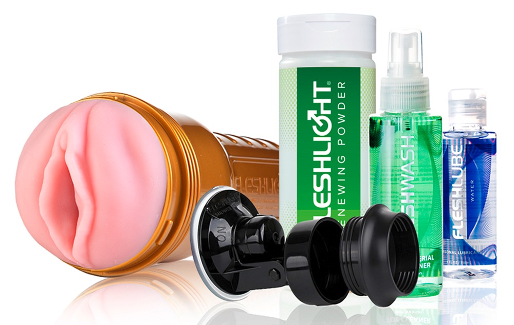 Fleshlight «Stamina Value Pack» fünfteiliges Komplett-Set für Masturbation und Penistraining