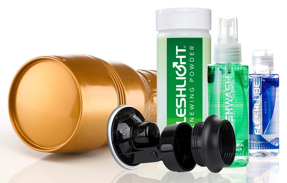 Fleshlight «Stamina Value Pack» fünfteiliges Komplett-Set für Masturbation und Penistraining