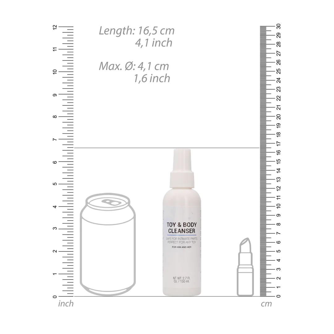 Pharmquests «Toy & Body Cleaner» 150ml Desinfektion & Hygiene für den Intimbereich und Sexspielzeug (5)