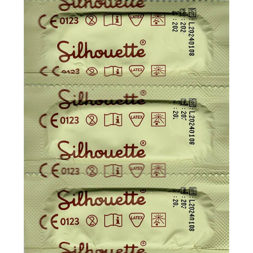 Silhouette «Fragola» 144 lange Kondome mit Erdbeeraroma (3)