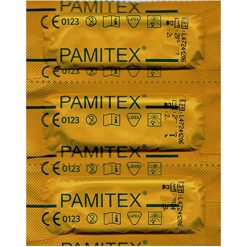 Pamitex «Professional Banana» 144 lange Kondome mit Bananenaroma (1)